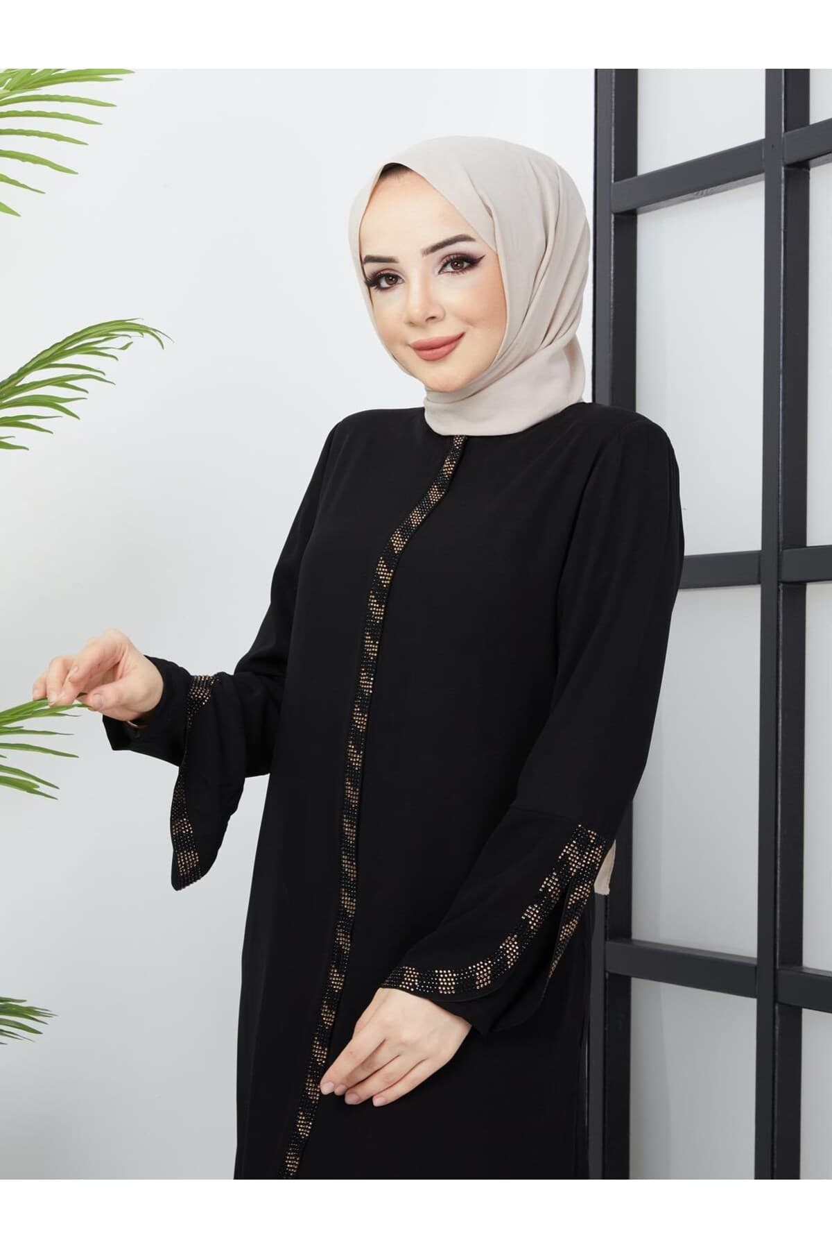 فراجه زنانه MODA آستین لیزری نگیندار ابریشم مدینه تابستانی فراجه زنانه MODA آستین لیزری نگیندار ابریشم مدینه تابستانی