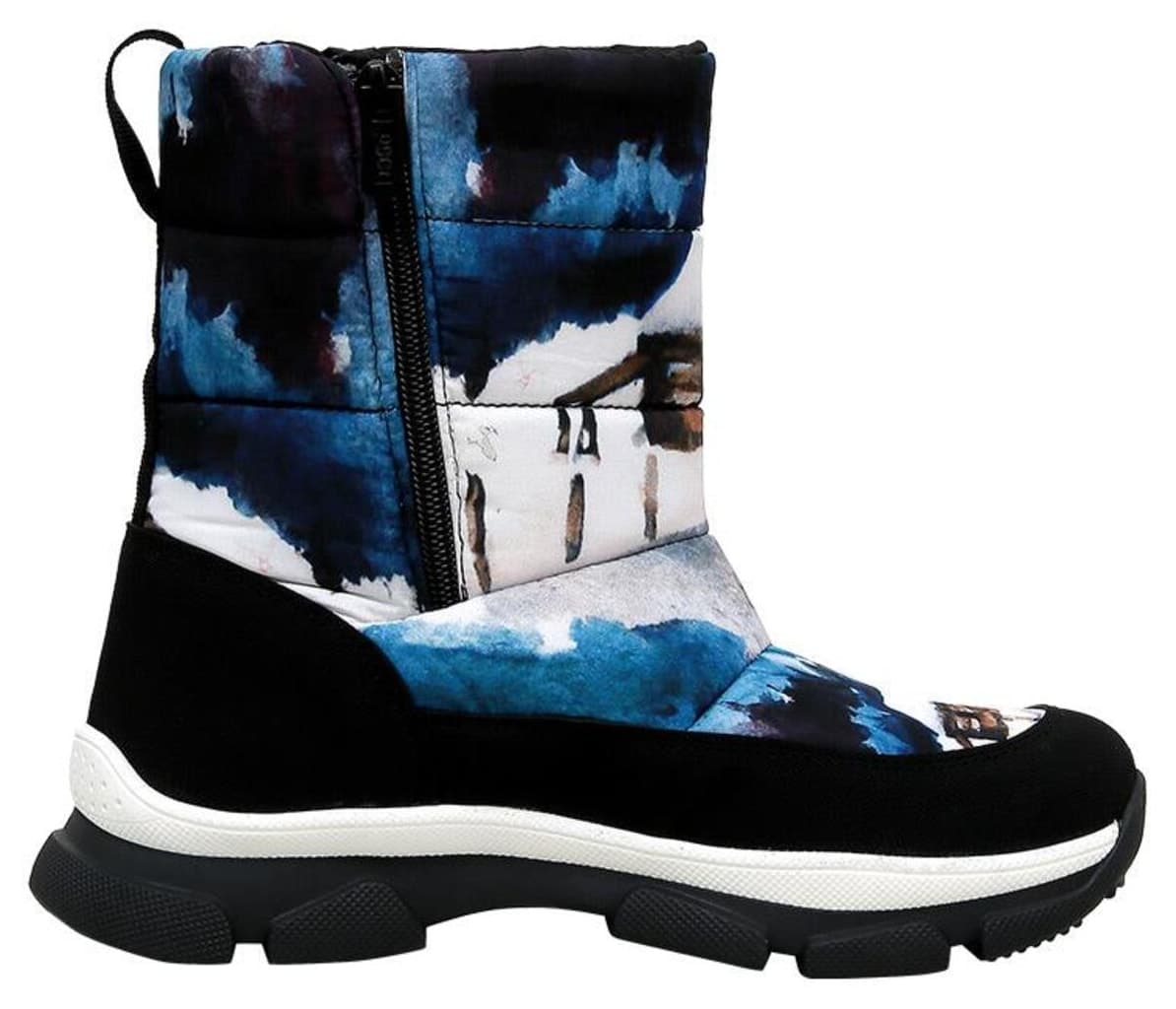 بوت برفی زنانه وگان Dogo چندرنگ طرح Snow and Ink بوت برفی زنانه وگان Dogo چندرنگ طرح Snow and Ink
