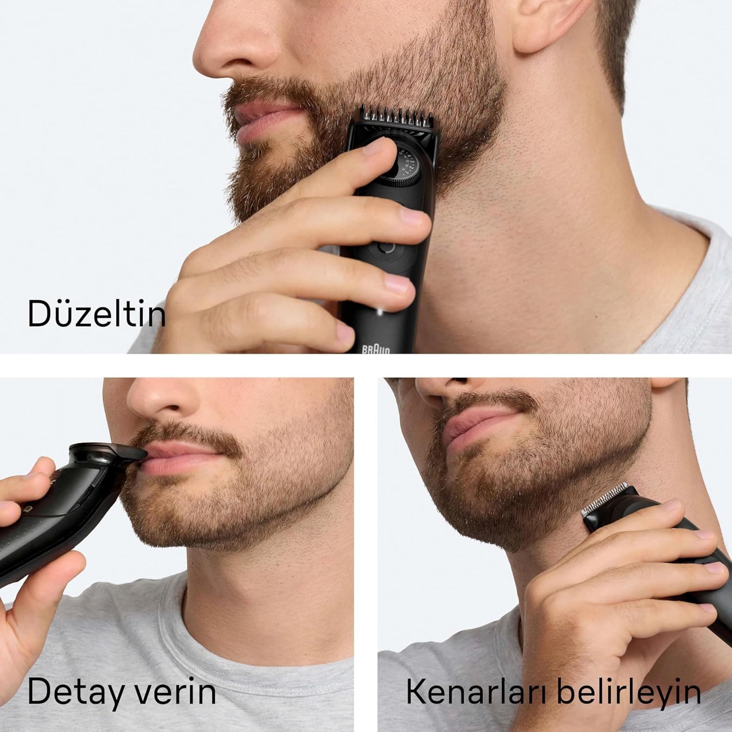 ماشین اصلاح ریش مردانه Braun Series 5 +4 اکسسوری تیغه تیز مدل BT5520 ماشین اصلاح ریش مردانه Braun Series 5 +4 اکسسوری تیغه تیز مدل BT5520