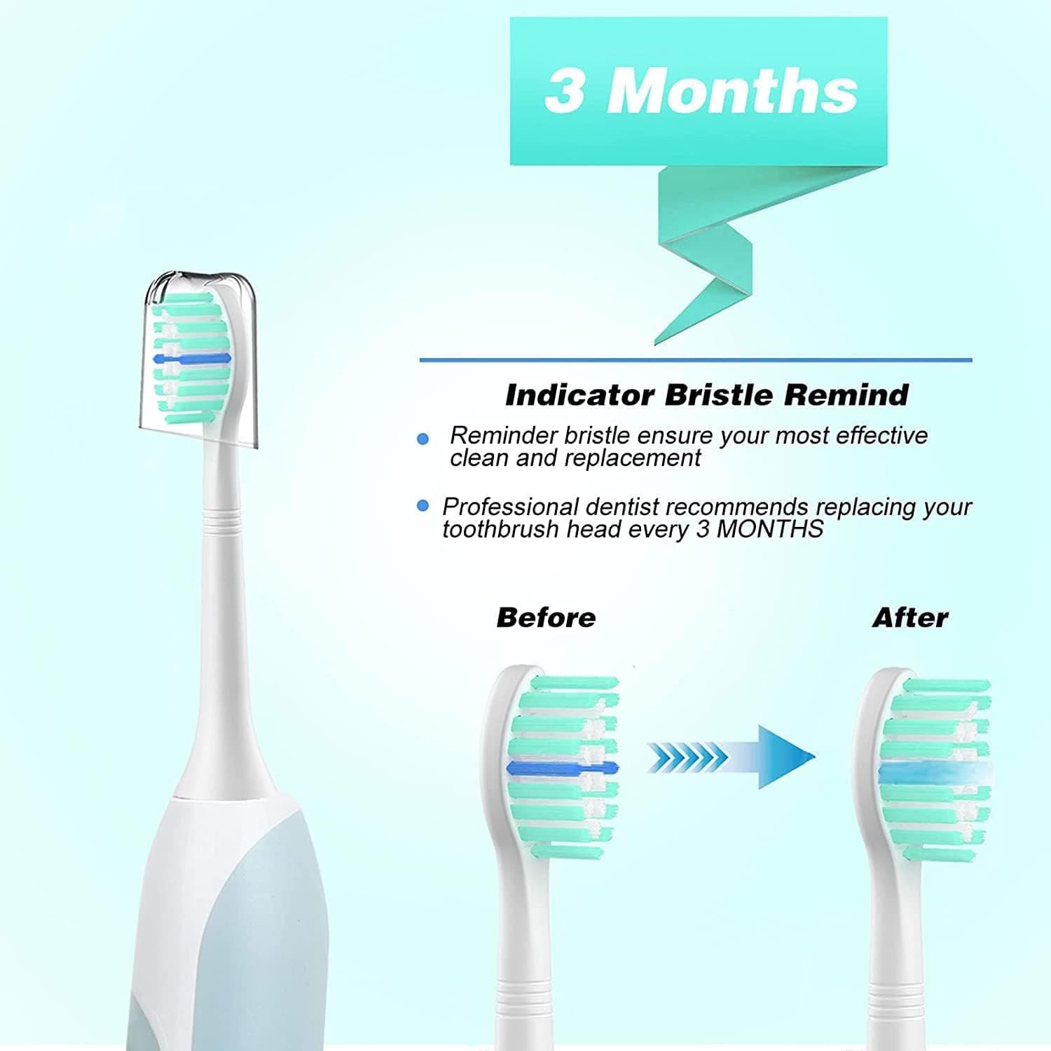 سری یدک مسواک برقی WEQNNM سازگار با Philips Sonicare سری یدک مسواک برقی WEQNNM سازگار با Philips Sonicare