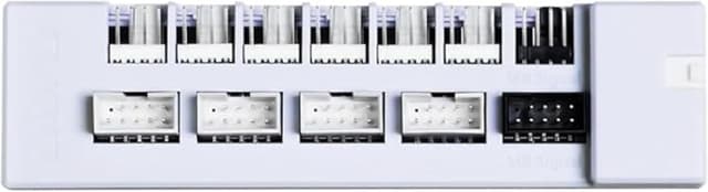 هاب فن USB و PWM Lian Li یونیورسال سفید مدل EG-HUB01W هاب فن USB و PWM Lian Li یونیورسال سفید مدل EG-HUB01W