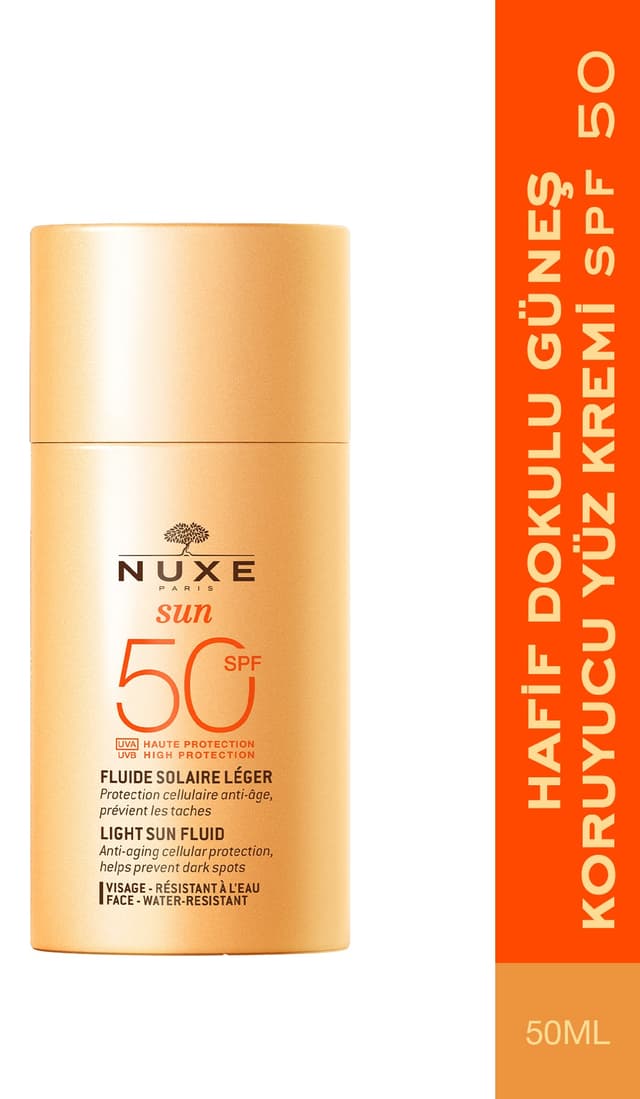 کرم ضدآفتاب صورت Nuxe با بافت سبک SPF 50 50ML کرم ضدآفتاب صورت Nuxe با بافت سبک SPF 50 50ML