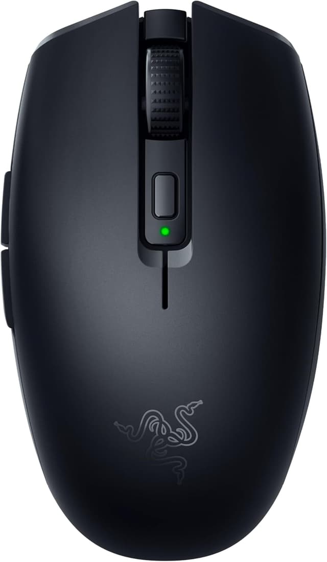 ماوس گیمینگ بیسیم موبایل Razer با عمر باتری تا 950 ساعت، طراحی فوقسبک، HyperSpeed Wireless و Bluetooth، سوییچهای مکانیکی نسل دوم مشکی مدل Orochi V2 ماوس گیمینگ بیسیم موبایل Razer با عمر باتری تا 950 ساعت، طراحی فوقسبک، HyperSpeed Wireless و Bluetooth، سوییچهای مکانیکی نسل دوم مشکی مدل Orochi V2