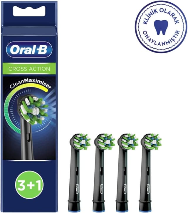 سری یدک مسواک Oral-B Cross Action با فناوری Cleanmaximizer 3+1 سری یدک مسواک Oral-B Cross Action با فناوری Cleanmaximizer 3+1