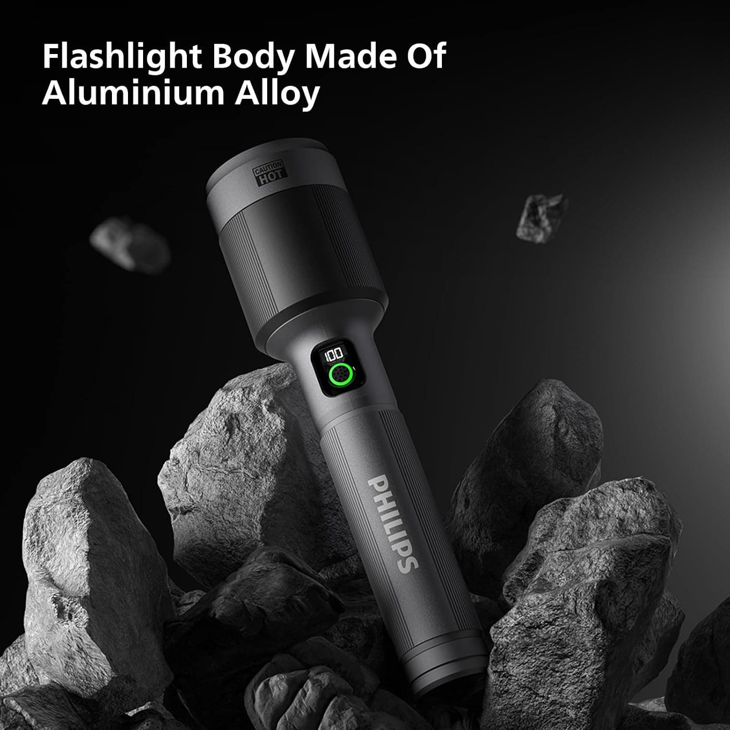 چراغ قوه شارژی PHILIPS LED 3000LM با زوم تلسکوپی و باتری 9000mAh چراغ قوه شارژی PHILIPS LED 3000LM با زوم تلسکوپی و باتری 9000mAh