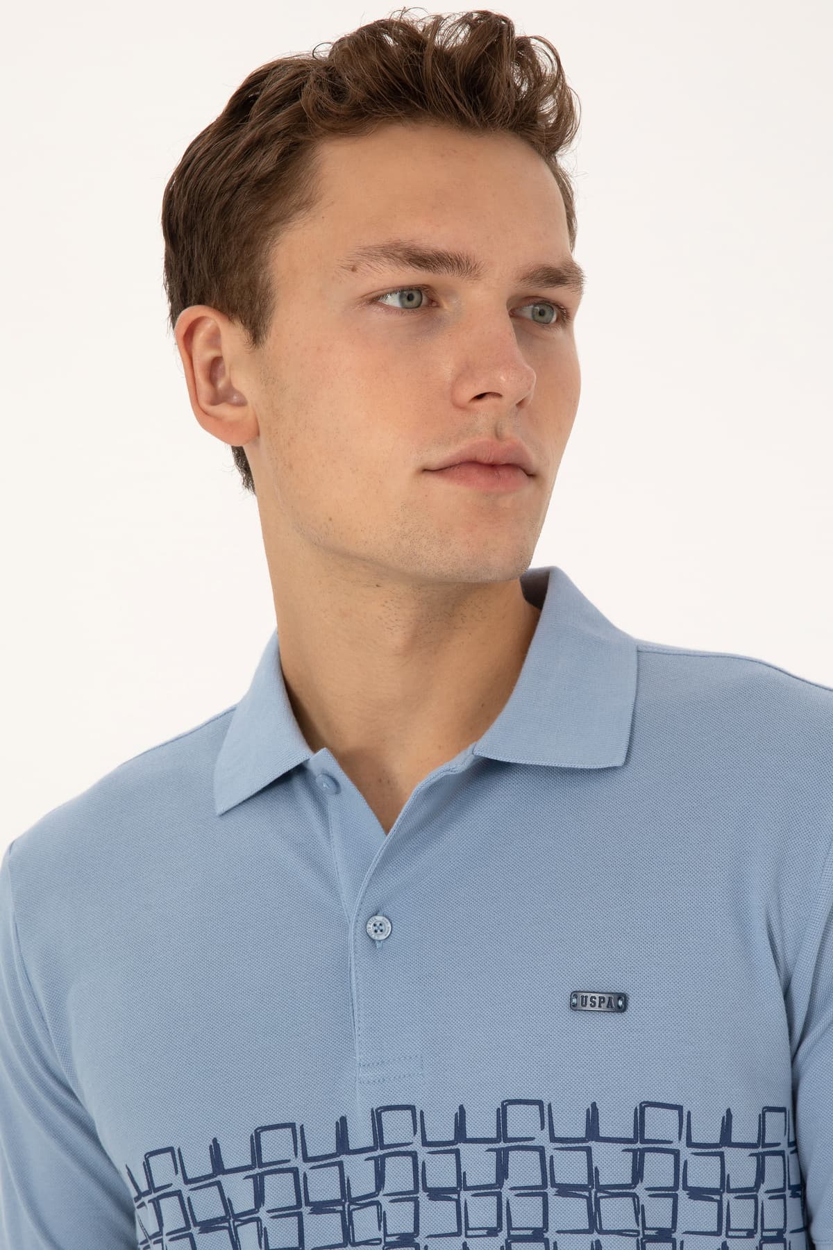 تیشرت مردانه U.S. Polo Assn. فیت معمولی آبی روشن مدل 50324789-VR003 تیشرت مردانه U.S. Polo Assn. فیت معمولی آبی روشن مدل 50324789-VR003