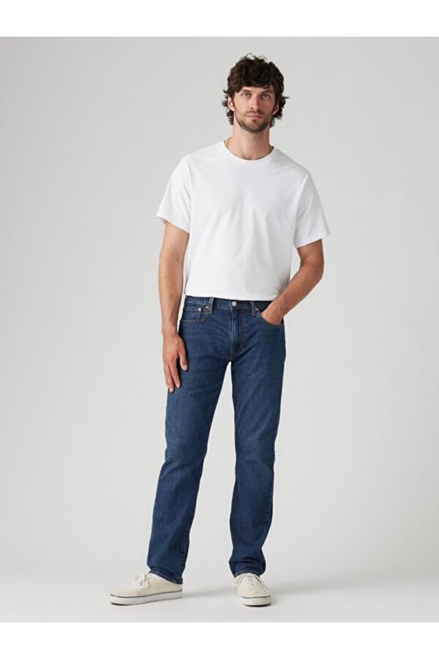 شلوار جین مردانه Levi's لینن سبک دمپا باریک مدل 502™ شلوار جین مردانه Levi's لینن سبک دمپا باریک مدل 502™