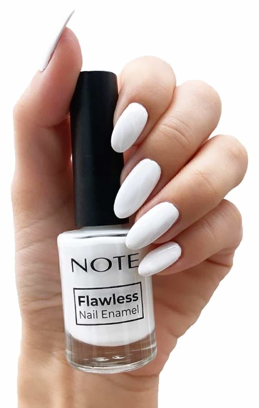 لاک ناخن Note Cosmetics مدل Flawless Oje 02 سفید لاک ناخن Note Cosmetics مدل Flawless Oje 02 سفید