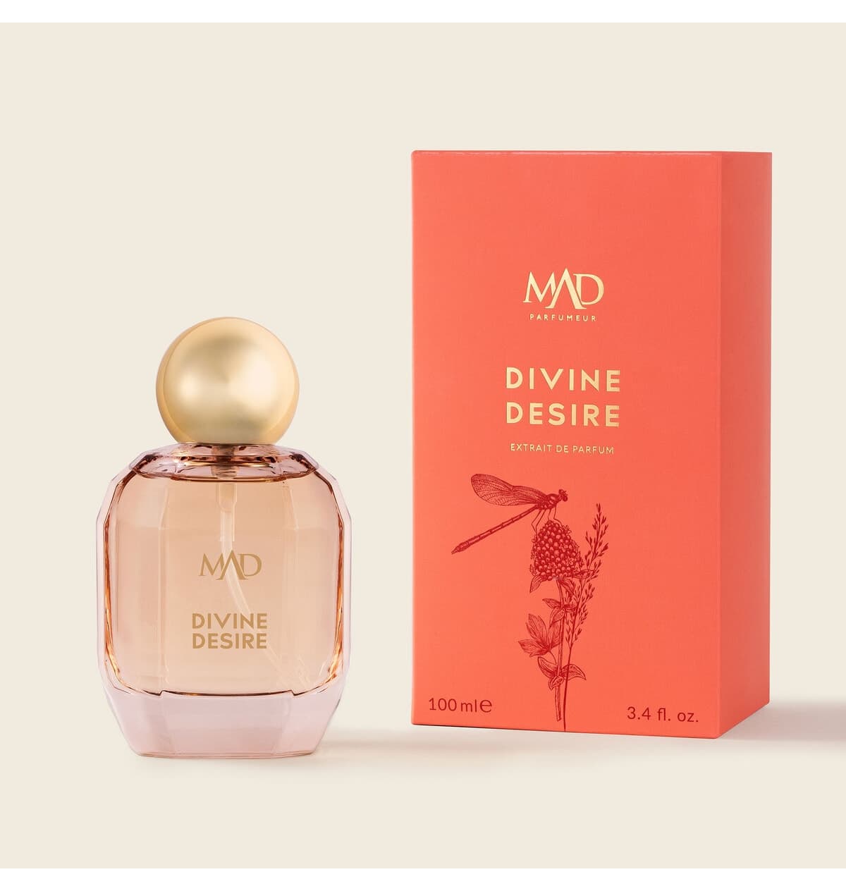 عطر زنانه Mad Parfüm شرقی وانیلی ظریف Mad Divine Desire 100 ml عطر زنانه Mad Parfüm شرقی وانیلی ظریف Mad Divine Desire 100 ml