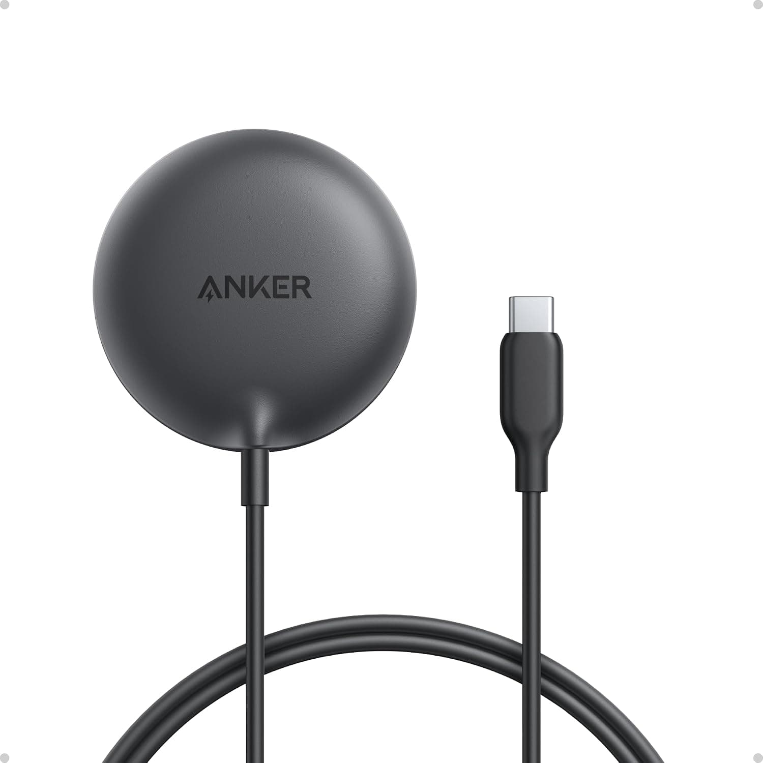 شارژر بیسیم Anker Zolo سازگار با MagSafe با Qi2 و شارژ سریع 15W شارژر بیسیم Anker Zolo سازگار با MagSafe با Qi2 و شارژ سریع 15W
