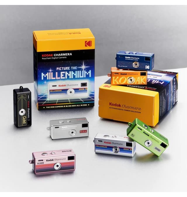دوربین عکاسی جاکلیدی Kodak CHARMERA Millennium مدل RK0603 دوربین عکاسی جاکلیدی Kodak CHARMERA Millennium مدل RK0603