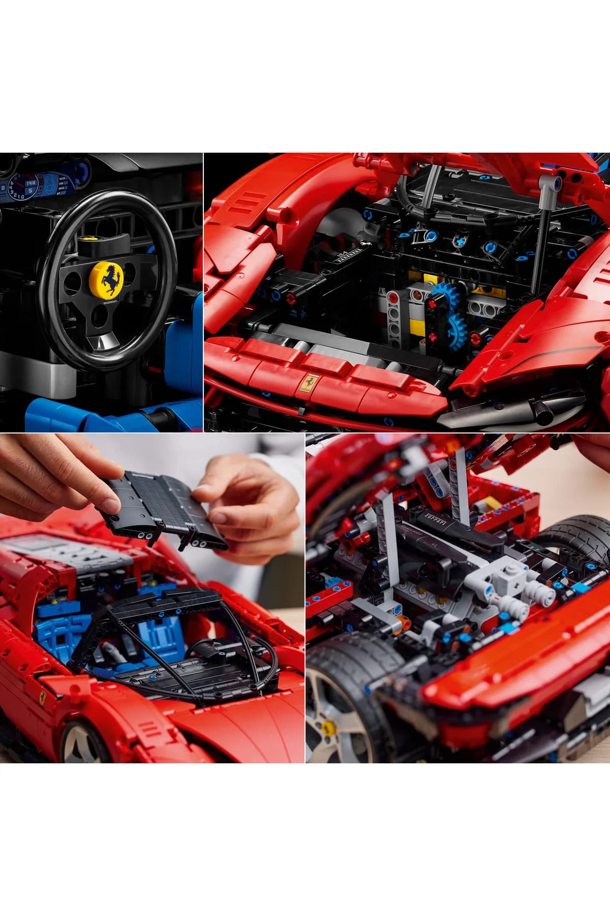 ست ساختنی لگو Technic Ferrari Daytona SP3 مدل 42143 (3778 قطعه) ست ساختنی لگو Technic Ferrari Daytona SP3 مدل 42143 (3778 قطعه)