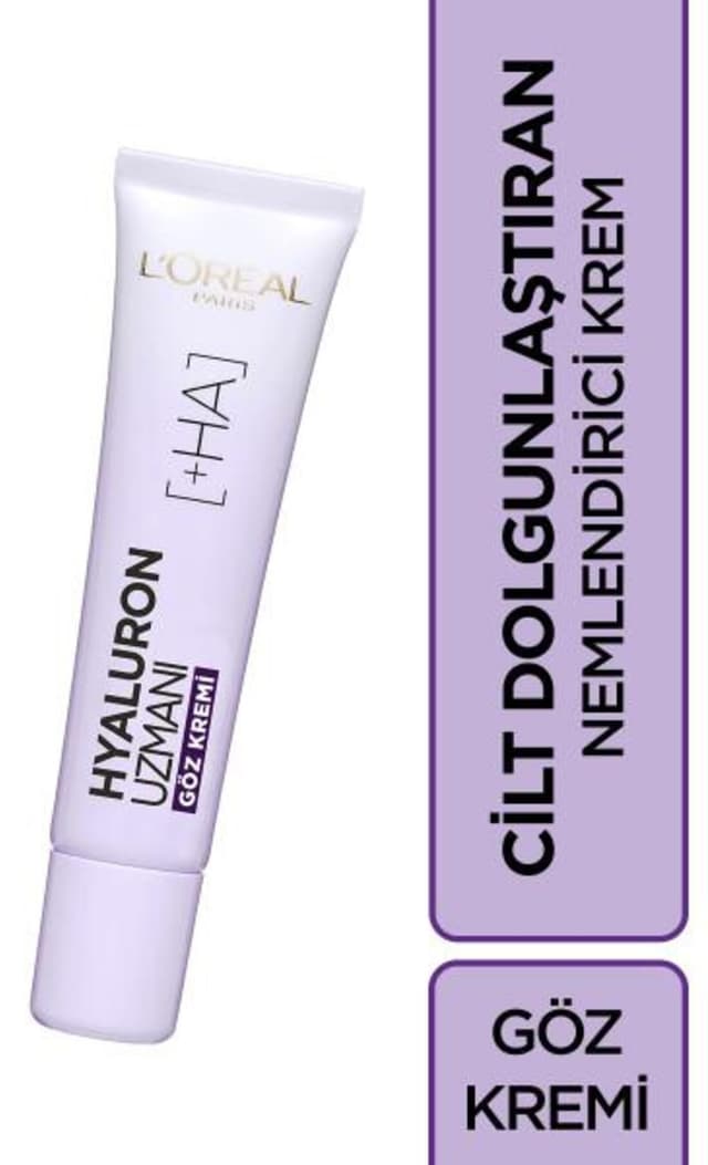 کرم دور چشم L'Oreal Paris مرطوبکننده و حجمدهنده Hyaluron Uzmanı کرم دور چشم L'Oreal Paris مرطوبکننده و حجمدهنده Hyaluron Uzmanı