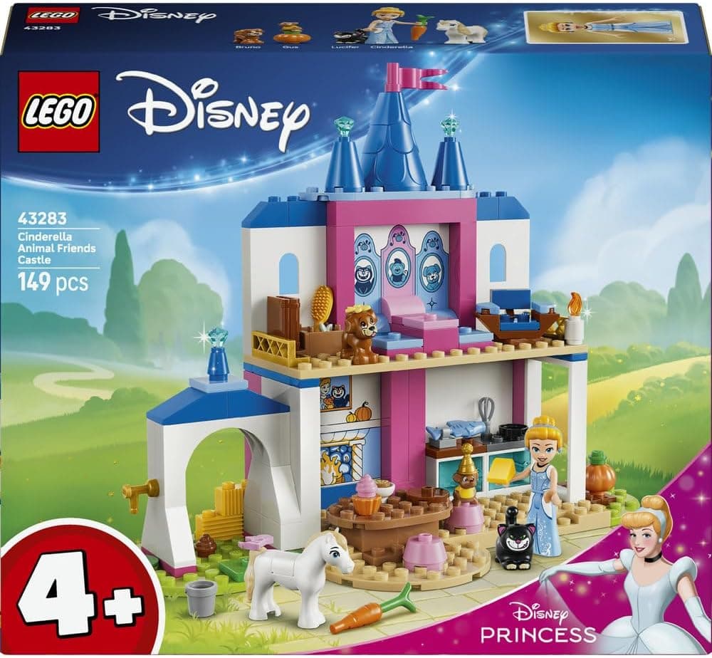 لگو Disney Princess قلعه Cinderella و دوستان حیوانی مدل 43283 لگو Disney Princess قلعه Cinderella و دوستان حیوانی مدل 43283