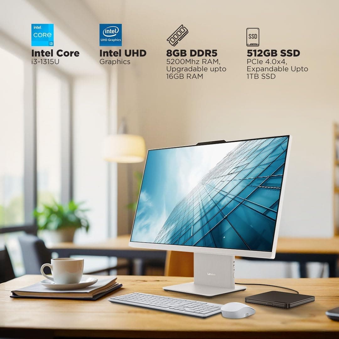 کامپیوتر همهکاره Lenovo IdeaCentre AIO 24IRH9 با نمایشگر 23.8 اینچی کامپیوتر همهکاره Lenovo IdeaCentre AIO 24IRH9 با نمایشگر 23.8 اینچی