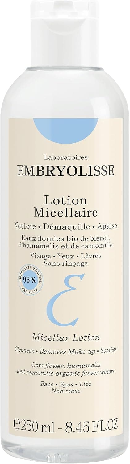 محلول میسلار پاککننده آرایش Embryolisse 250ml محلول میسلار پاککننده آرایش Embryolisse 250ml