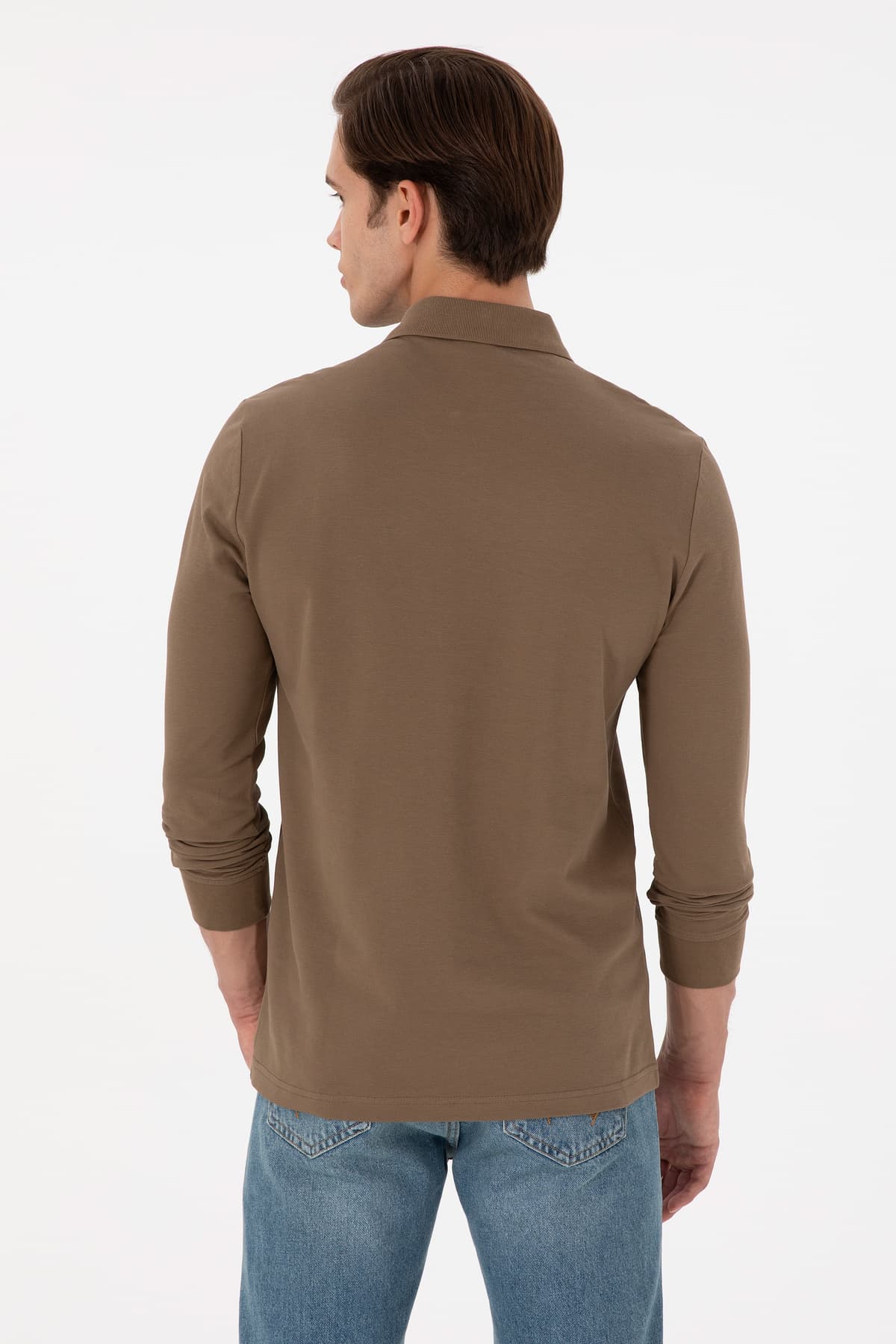 سویشرت مردانه U.S. Polo Assn. خاکی مدل 50293741-VR027 سویشرت مردانه U.S. Polo Assn. خاکی مدل 50293741-VR027