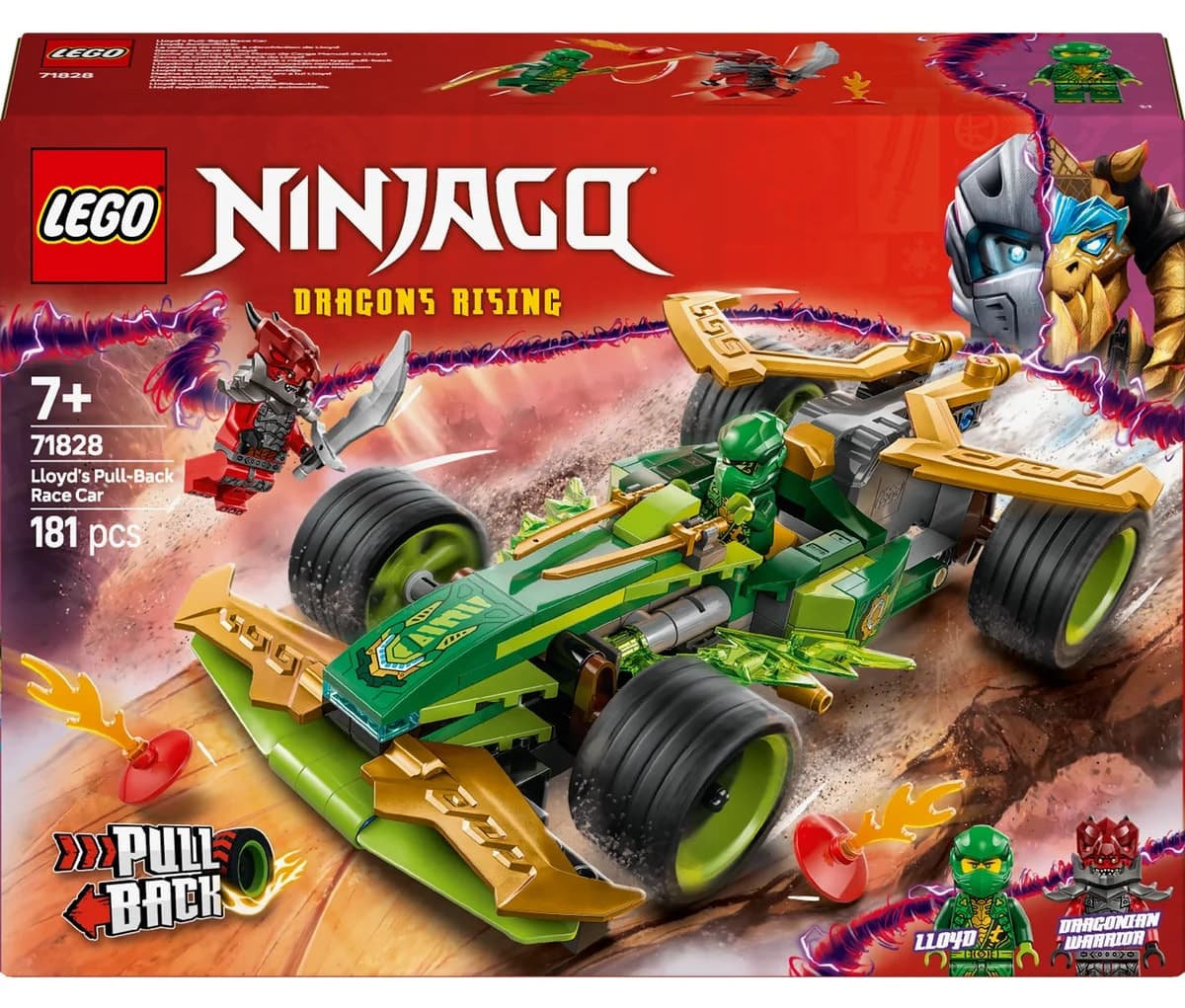 لگو NINJAGO ماشین مسابقهای Lloyd کشویی مدل 71828 لگو NINJAGO ماشین مسابقهای Lloyd کشویی مدل 71828