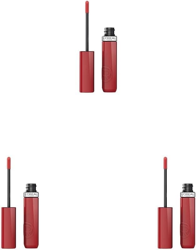 رژ لب مایع براق L'Oreal Paris Infaillible Laque Resistance مدل 215 Drunk in Rose رژ لب مایع براق L'Oreal Paris Infaillible Laque Resistance مدل 215 Drunk in Rose