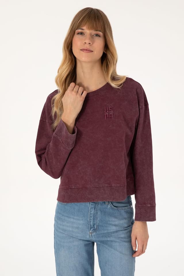 سویشرت زنانه U.S. POLO ASSN. قهوهای موشی مدل 50314186-VR052 سویشرت زنانه U.S. POLO ASSN. قهوهای موشی مدل 50314186-VR052