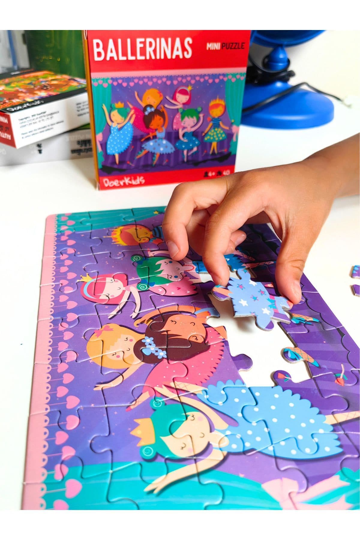 پازل مینی هنری نمایش باله DoerKids 40 قطعه 3-7 سال پازل مینی هنری نمایش باله DoerKids 40 قطعه 3-7 سال