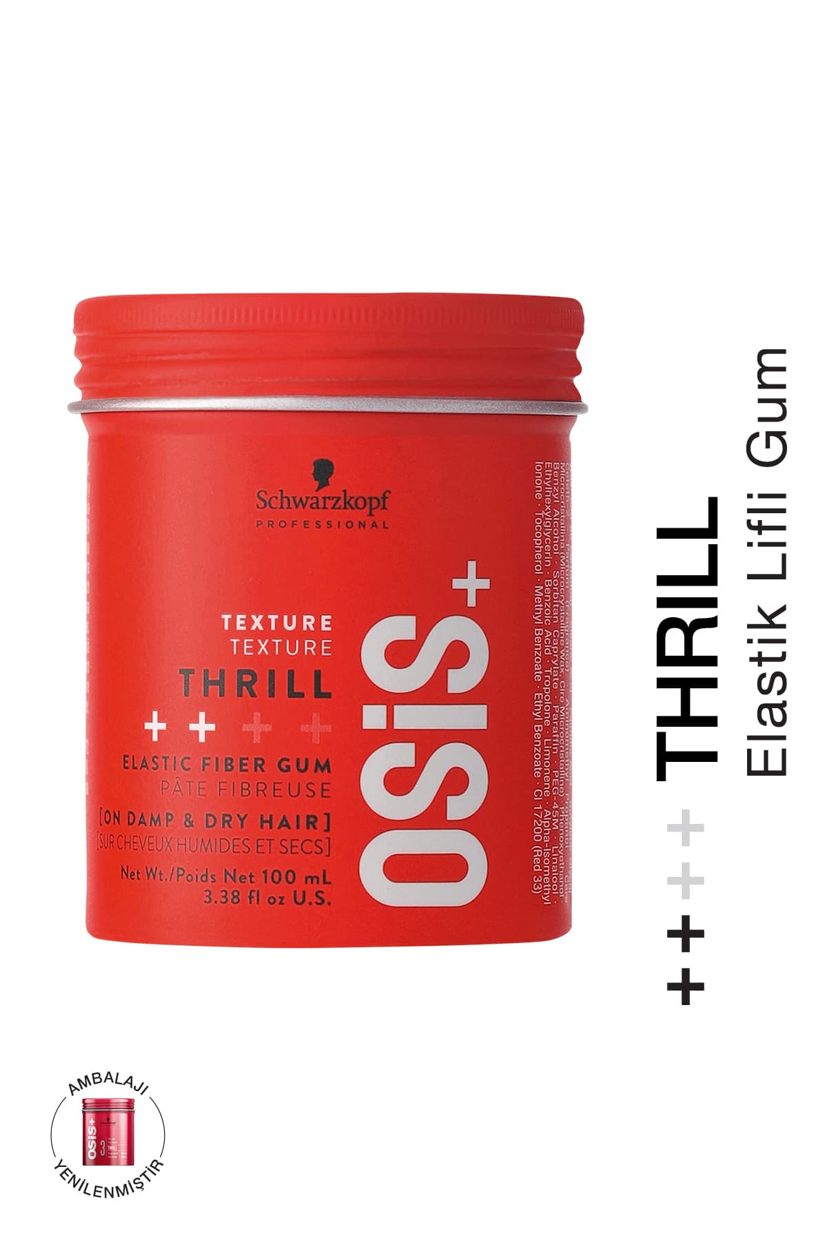 واکس حالتدهنده مو Osis با الیاف کشسان، نگهدارندگی متوسط و براقکننده 100ml واکس حالتدهنده مو Osis با الیاف کشسان، نگهدارندگی متوسط و براقکننده 100ml