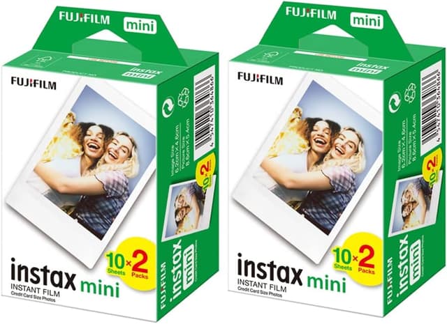 فیلم عکاسی فوری Fujifilm Instax Mini 7-8-9-11-12-25-70-90 بسته 2تایی 40 عددی فیلم عکاسی فوری Fujifilm Instax Mini 7-8-9-11-12-25-70-90 بسته 2تایی 40 عددی