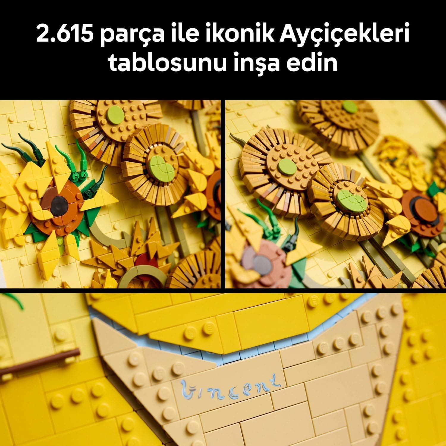 لگو مدل Art سری Vincent van Gogh ـ Ayçiçekleri مدل 31215 لگو مدل Art سری Vincent van Gogh ـ Ayçiçekleri مدل 31215