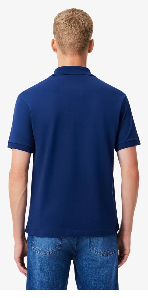 پولو مردانه Lacoste فیت کلاسیک سرمهای مدل L.12.12 پولو مردانه Lacoste فیت کلاسیک سرمهای مدل L.12.12