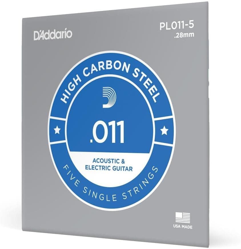 سیم تکی گیتار D'Addario الکتریک و آکوستیک نوت E (Mi) فولاد High Carbon Steel مدل PL010 سیم تکی گیتار D'Addario الکتریک و آکوستیک نوت E (Mi) فولاد High Carbon Steel مدل PL010