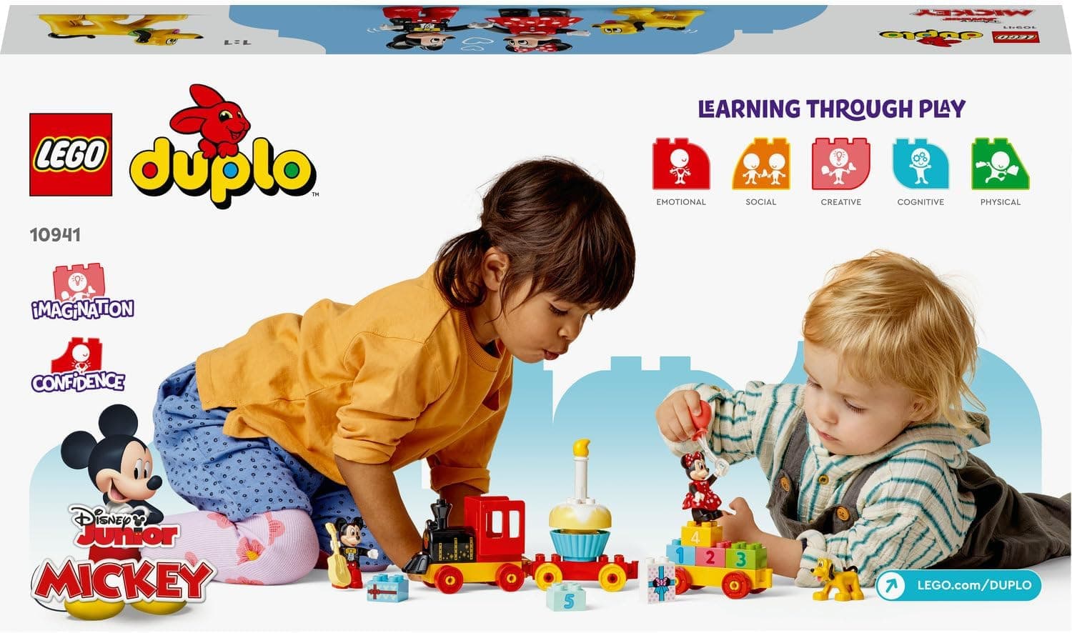 لگو DUPLO قطار تولد Disney Mickey و Minnie مجموعه مدل 10941 لگو DUPLO قطار تولد Disney Mickey و Minnie مجموعه مدل 10941