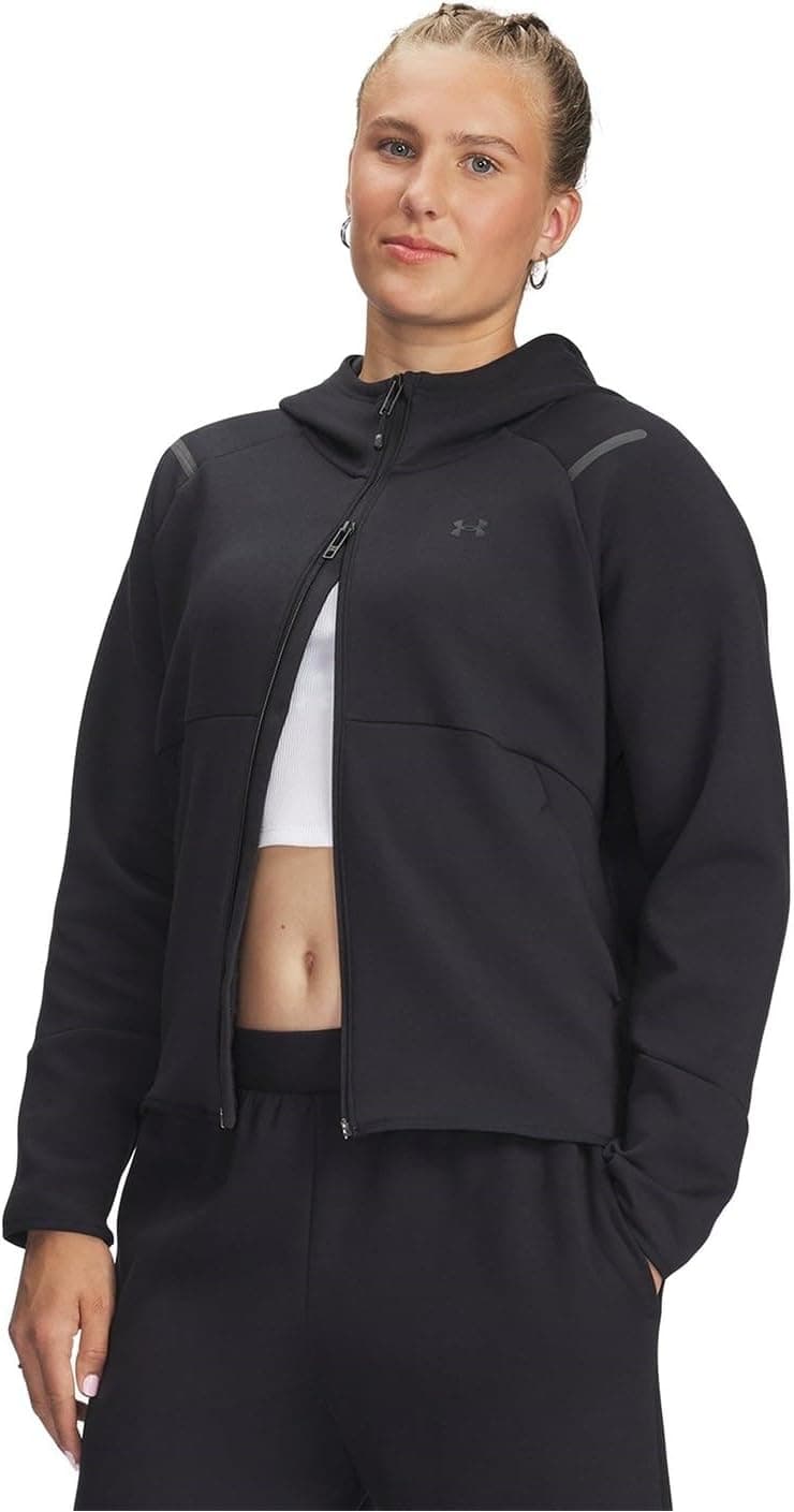 سویشرت زنانه Under Armour مدل Unstoppable فلیس زیپ دار سویشرت زنانه Under Armour مدل Unstoppable فلیس زیپ دار