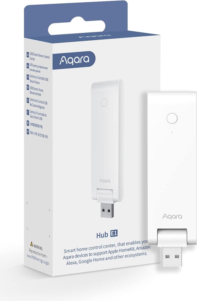 هاب هوشمند Aqara کوچک Zigbee 3.0 با تغذیه USB-A مدل E1 هاب هوشمند Aqara کوچک Zigbee 3.0 با تغذیه USB-A مدل E1