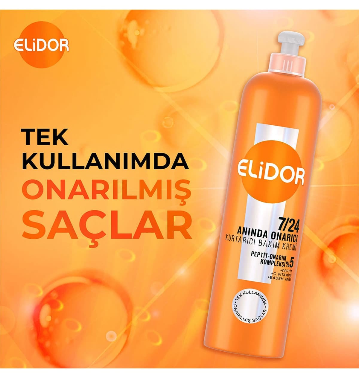 کرم مراقبت مو Elidor مدل 7/24 حالتدهنده ترمیمکننده فوری موهای آسیبدیده 240 ml کرم مراقبت مو Elidor مدل 7/24 حالتدهنده ترمیمکننده فوری موهای آسیبدیده 240 ml