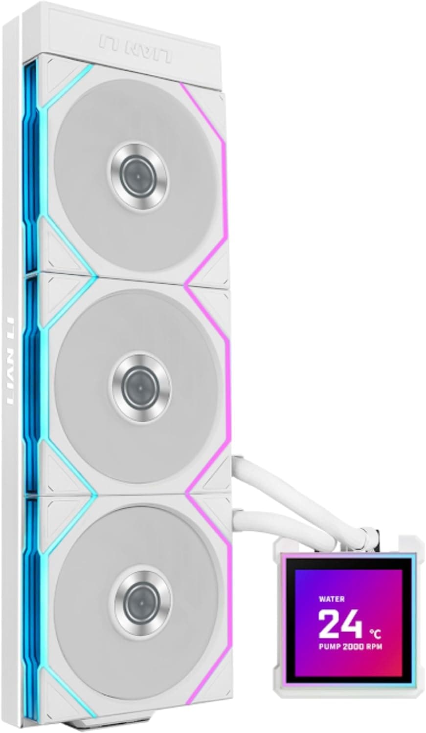 خنککننده مایع پردازنده Lian Li مدل Hydroshift II-S LCD 360TL ARGB، نمایشگر مربعی IPS 3.4 اینچی، مشکی خنککننده مایع پردازنده Lian Li مدل Hydroshift II-S LCD 360TL ARGB، نمایشگر مربعی IPS 3.4 اینچی، مشکی
