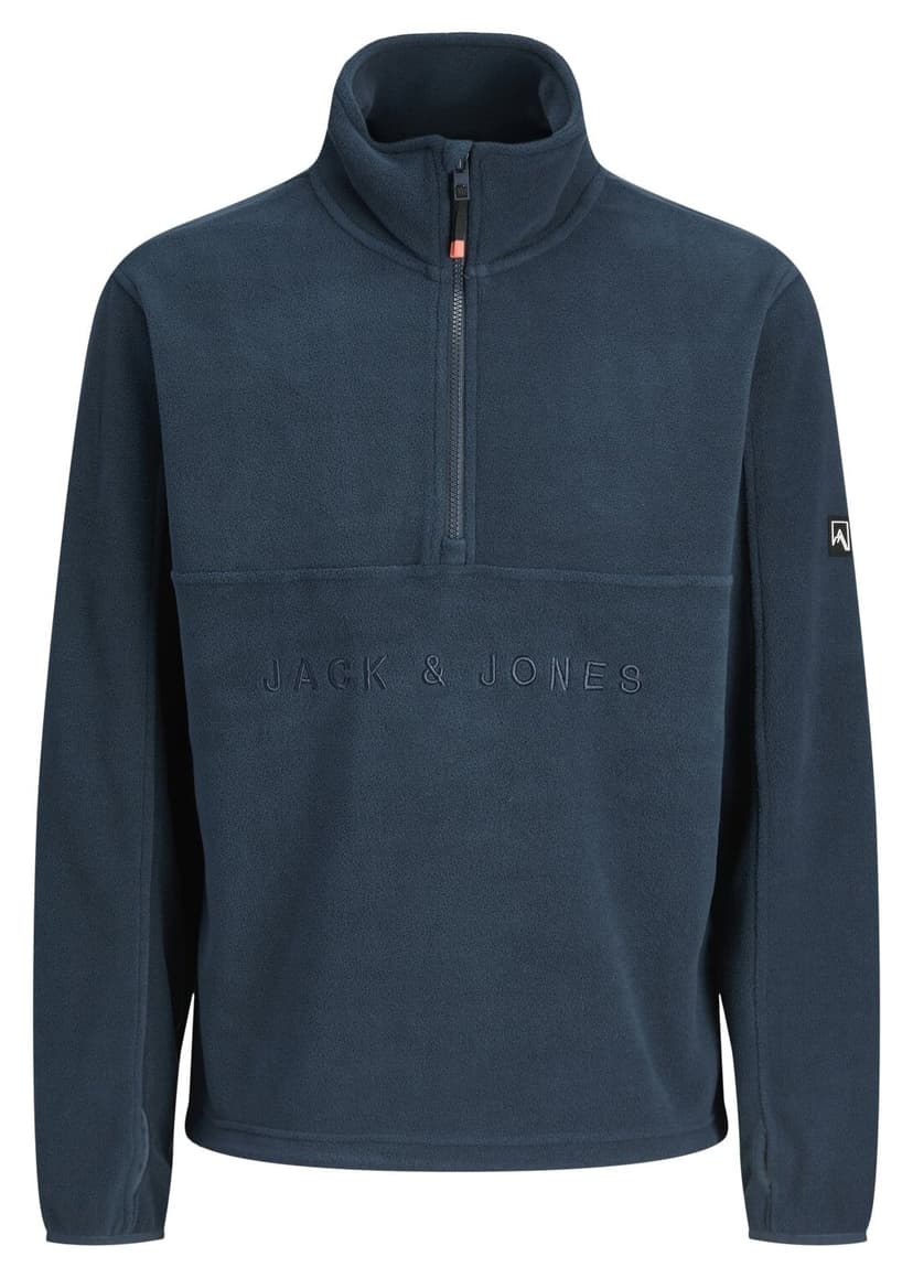 پولار مردانه Jack & Jones نیم زیپ JJAples مدل 12284828 پولار مردانه Jack & Jones نیم زیپ JJAples مدل 12284828