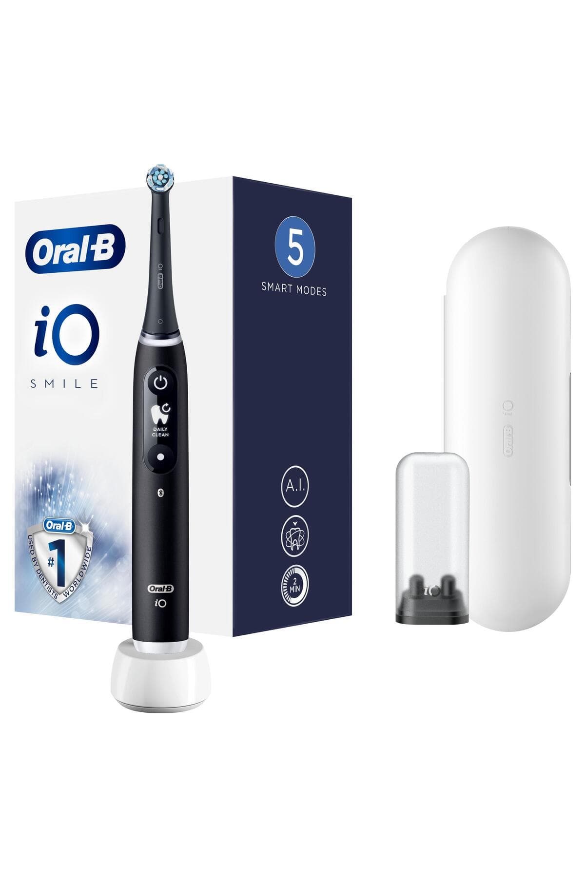 مسواک برقی شارژی Oral-B مشکی مدل İo 6 Smile مسواک برقی شارژی Oral-B مشکی مدل İo 6 Smile