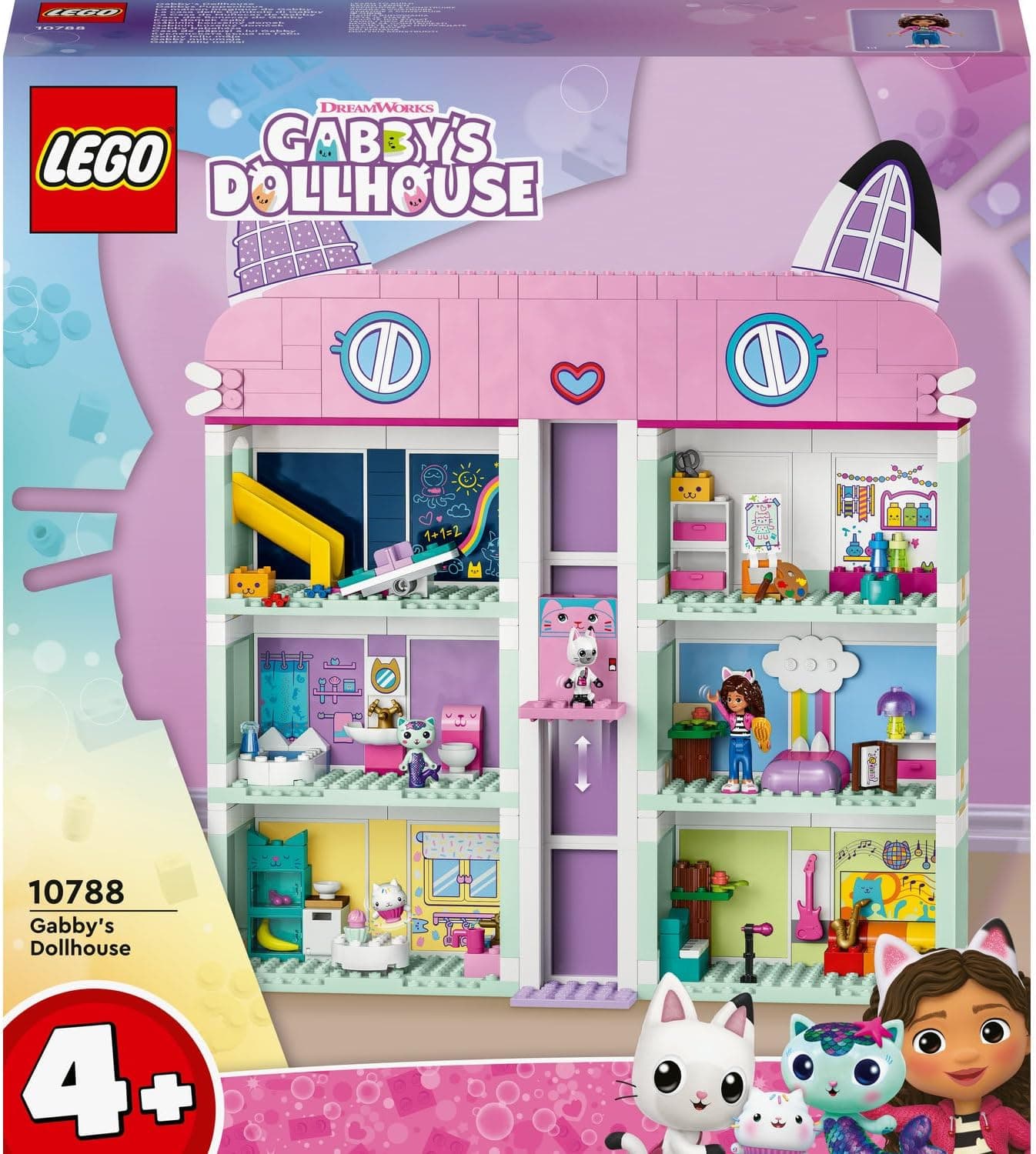 لگو Gabby's Dollhouse مدل 10788 لگو Gabby's Dollhouse مدل 10788