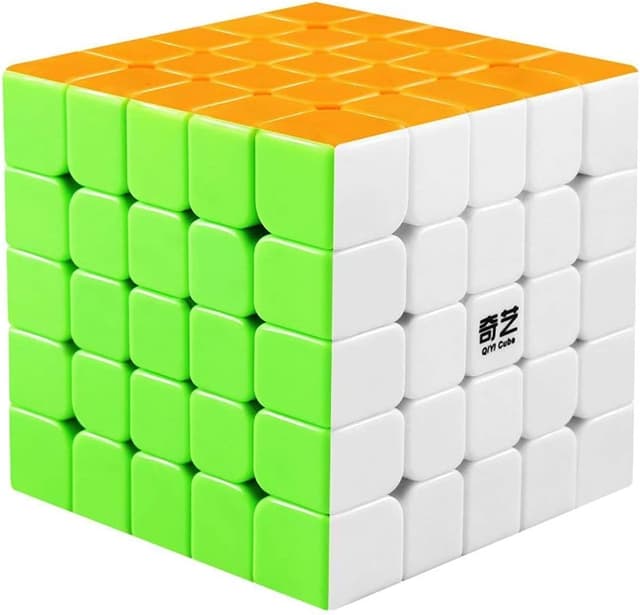 مکعب روبیک سرعتی 5x5 بدون برچسب Coogam Qiyi مدل Qizheng S Version مکعب روبیک سرعتی 5x5 بدون برچسب Coogam Qiyi مدل Qizheng S Version