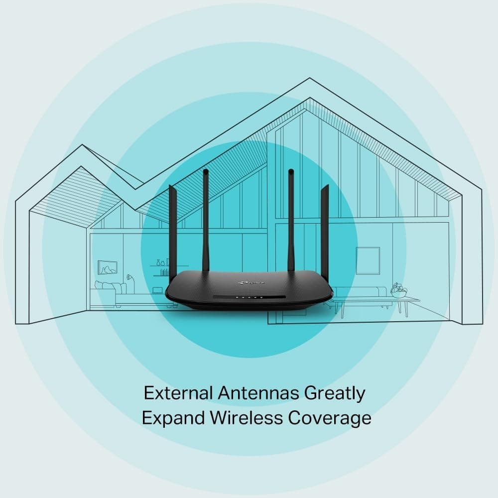 مودم روتر بیسیم دو بانده VDSL/ADSL فیبرنوری TP-Link Archer VR300 AC1200 Mbps با 4 پورت Ethernet و 4 آنتن خارجی مودم روتر بیسیم دو بانده VDSL/ADSL فیبرنوری TP-Link Archer VR300 AC1200 Mbps با 4 پورت Ethernet و 4 آنتن خارجی