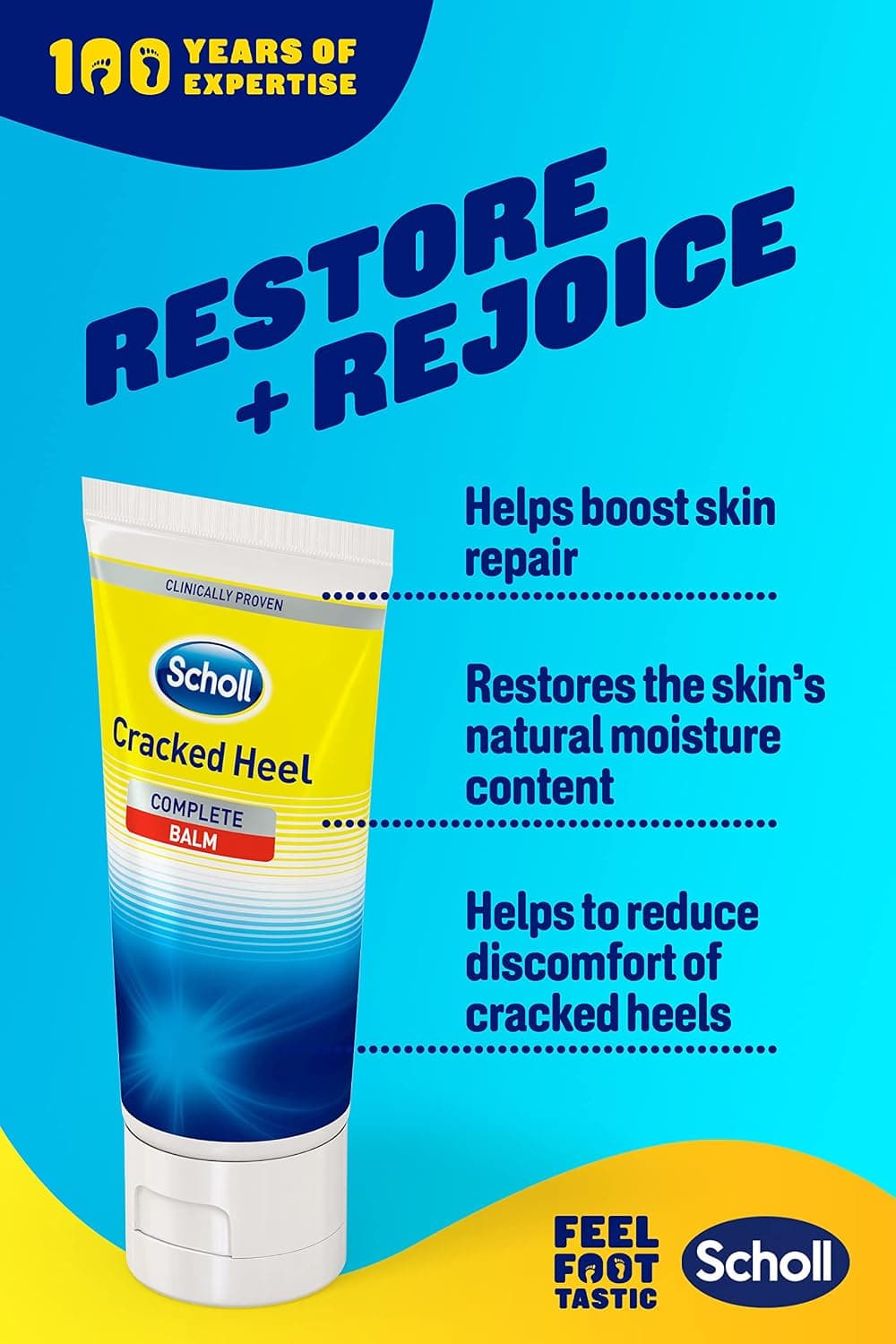 کرم رفع ترک پاشنه Dr. Scholl's 60 ml کرم رفع ترک پاشنه Dr. Scholl's 60 ml
