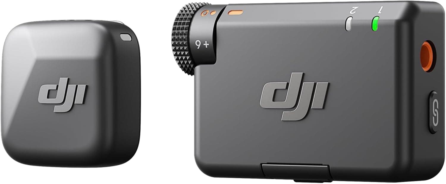 میکروفون بیسیم برای دوربین، iPhone و Android مدل DJI Mic Mini (2TX+1RX+Charging Case) با حذف نویز میکروفون بیسیم برای دوربین، iPhone و Android مدل DJI Mic Mini (2TX+1RX+Charging Case) با حذف نویز