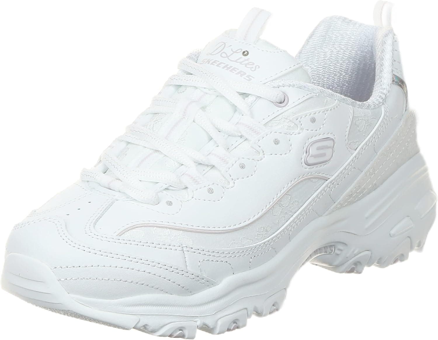 کفش اسنیکر زنانه Skechers D'LİTES FİNEST PİCK سفید مدل 150038 کفش اسنیکر زنانه Skechers D'LİTES FİNEST PİCK سفید مدل 150038