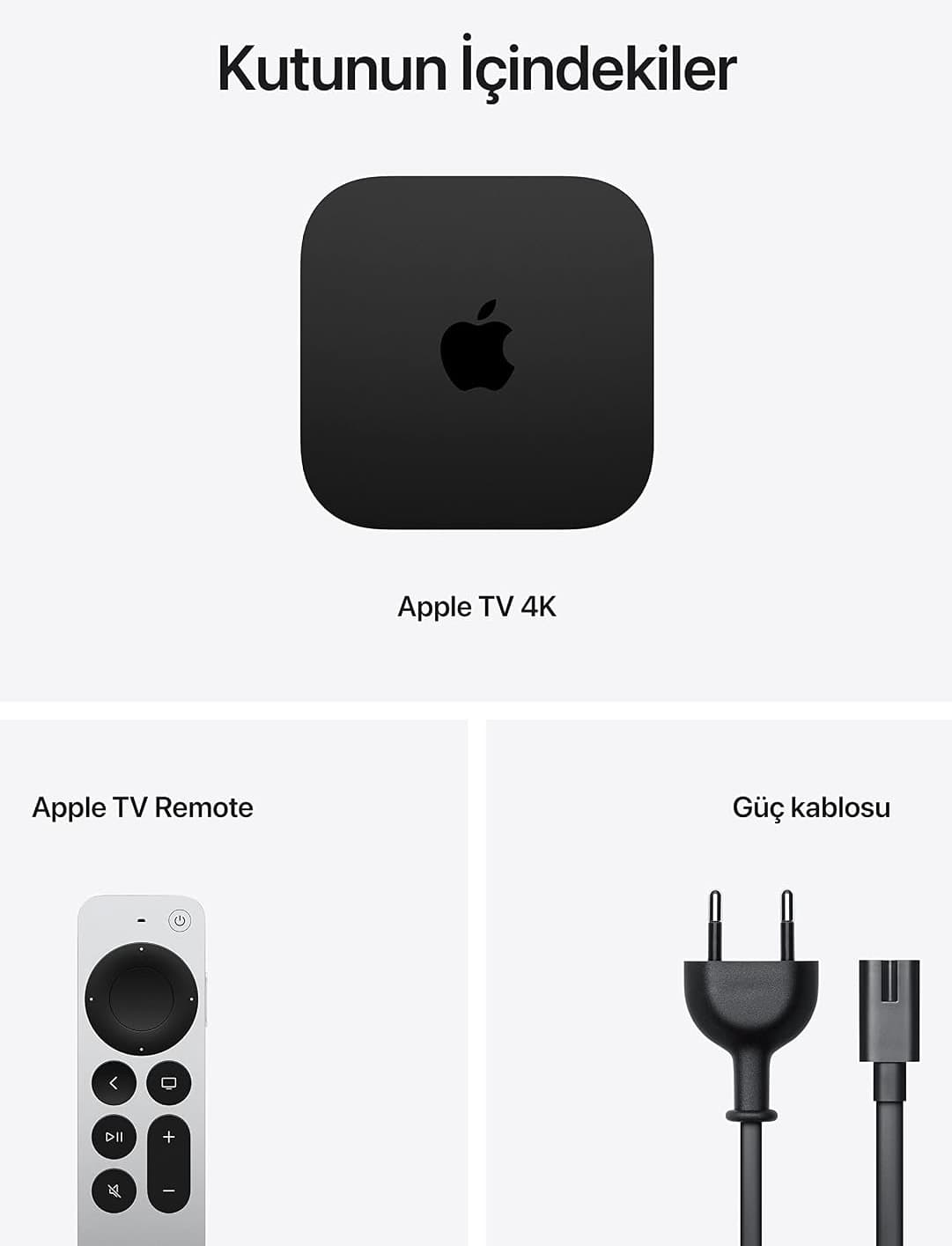 پخشکننده Apple TV 4K ظرفیت 128 GB با Wi-Fi + Ethernet نسل سوم پخشکننده Apple TV 4K ظرفیت 128 GB با Wi-Fi + Ethernet نسل سوم