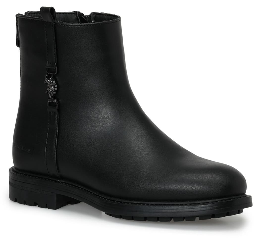 بوت زنانه U.S. Polo Assn. مشکی مدل BELVA بوت زنانه U.S. Polo Assn. مشکی مدل BELVA