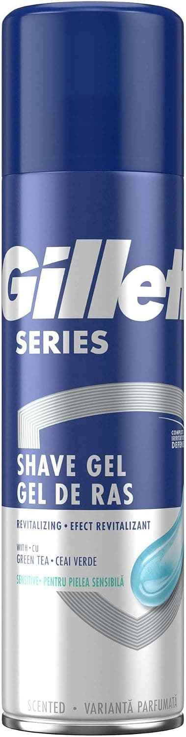 ژل اصلاح مردانه Gillette طراوتبخش حاوی چای سبز 200ml ژل اصلاح مردانه Gillette طراوتبخش حاوی چای سبز 200ml