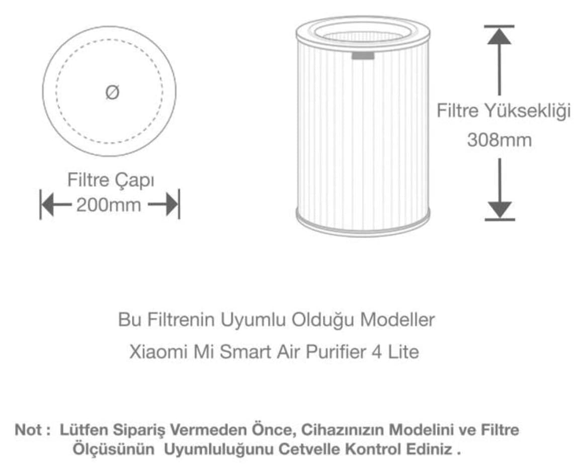 دستگاه تصفیه هوای Xiaomi با فیلتر HEPA مدل Mi Smart 4 Lite دستگاه تصفیه هوای Xiaomi با فیلتر HEPA مدل Mi Smart 4 Lite