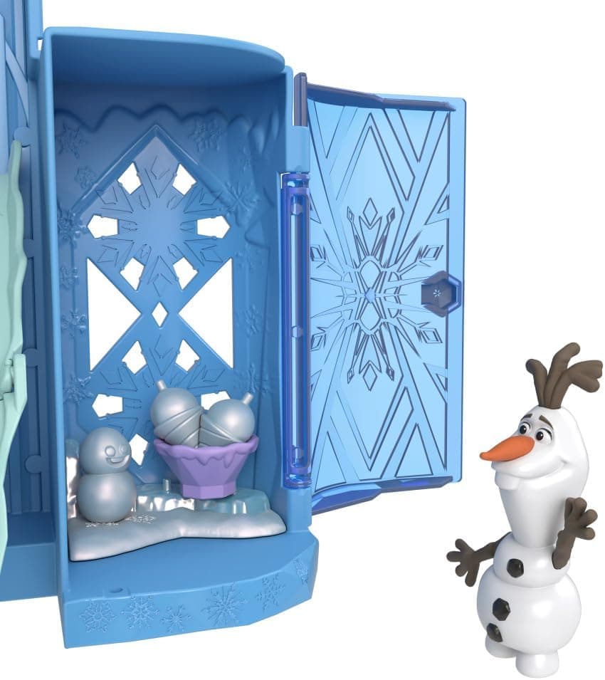 عروسک کوچک و ست بازی Mattel Frozen Elsa عروسک کوچک و ست بازی Mattel Frozen Elsa