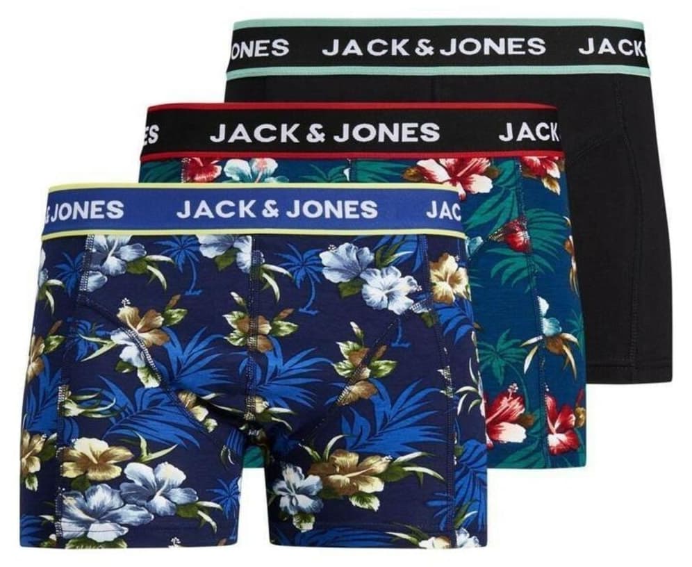 باکسر مردانه Jack & Jones طرح گل مدل 12171253 باکسر مردانه Jack & Jones طرح گل مدل 12171253