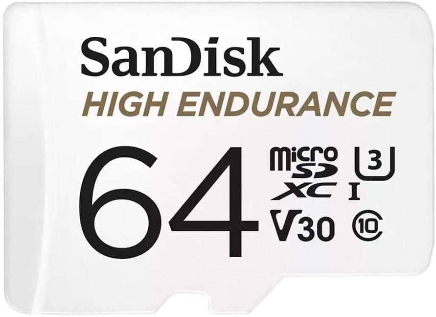 کارت حافظه microSDXC دوربین خودرو و امنیتی SanDisk با دوام بالا، همراه آداپتور، 128 GB، سرعت خواندن 100 MB/s، V30 کارت حافظه microSDXC دوربین خودرو و امنیتی SanDisk با دوام بالا، همراه آداپتور، 128 GB، سرعت خواندن 100 MB/s، V30